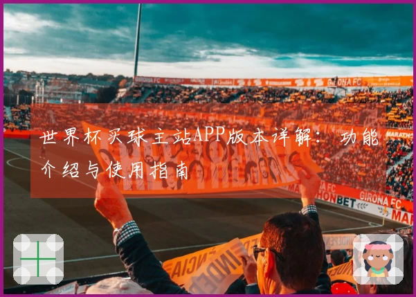 世界杯买球主站APP版本详解：功能介绍与使用指南