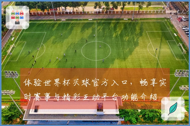体验世界杯买球官方入口,畅享实时赛事与精彩互动平台功能介绍
